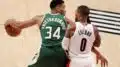 Giannis Antetokounmpo and Damian Lillard are about to become masters of the basketball universe