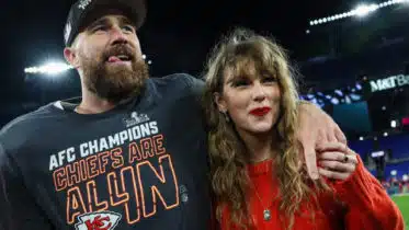 Travis Kelce shares what he promised Taylor Swift after her Grammy wins