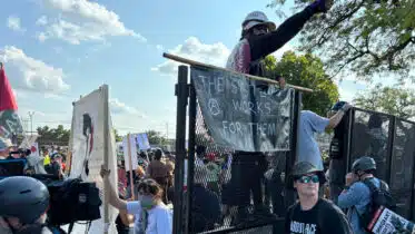 EXCLUSIVE: Daily Signal on Scene as Protesters Break Through Secret Service Perimeter at Democratic Convention